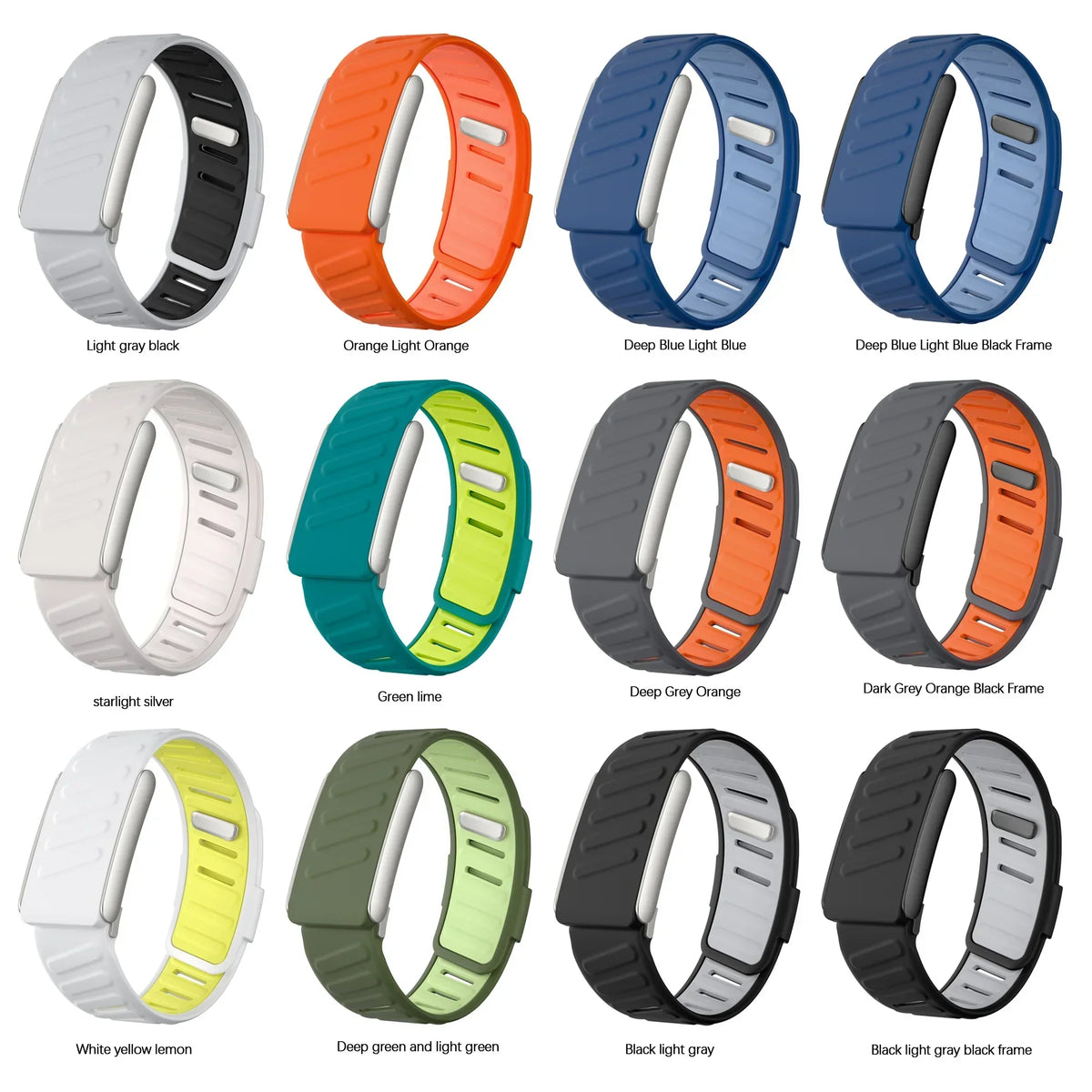 New WHOOP SportFlex Wrist Band Soft-Touch Silicone Waterproof and Sweatproof Adjustable Strap , 5.0 Compatible