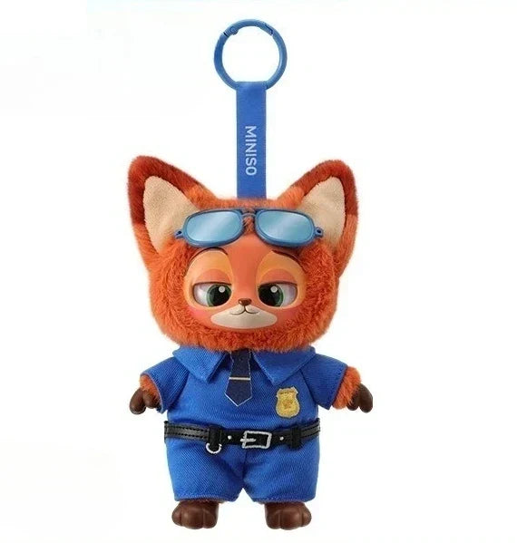 Disney Zootopia Blind Box Nick Judy Vinyl Doll Trendy Surprise Toy Cute Backpack Pendant Children's Birthday Gift