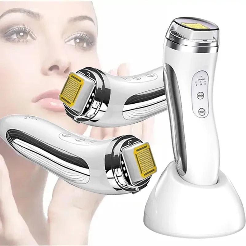 Electric Facial Skincare Device – Machine & Replacement Heads