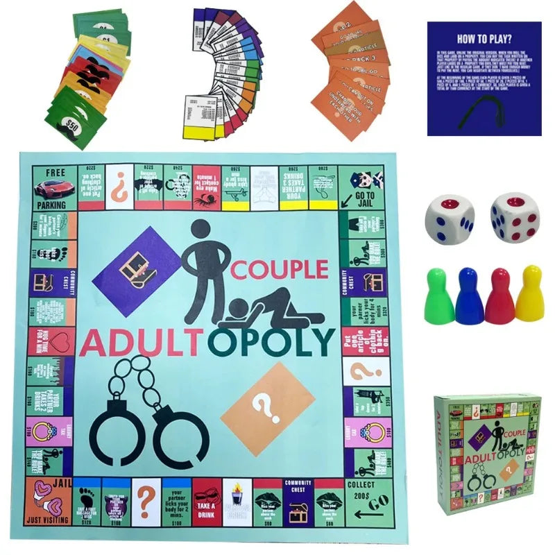 2025 New Adult Couple Game Night  Games Couple Board Funny Interactive 2 Player Board Game