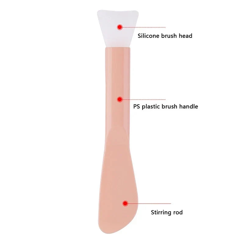 Soft Silicone Facial Mask Applicator Brush