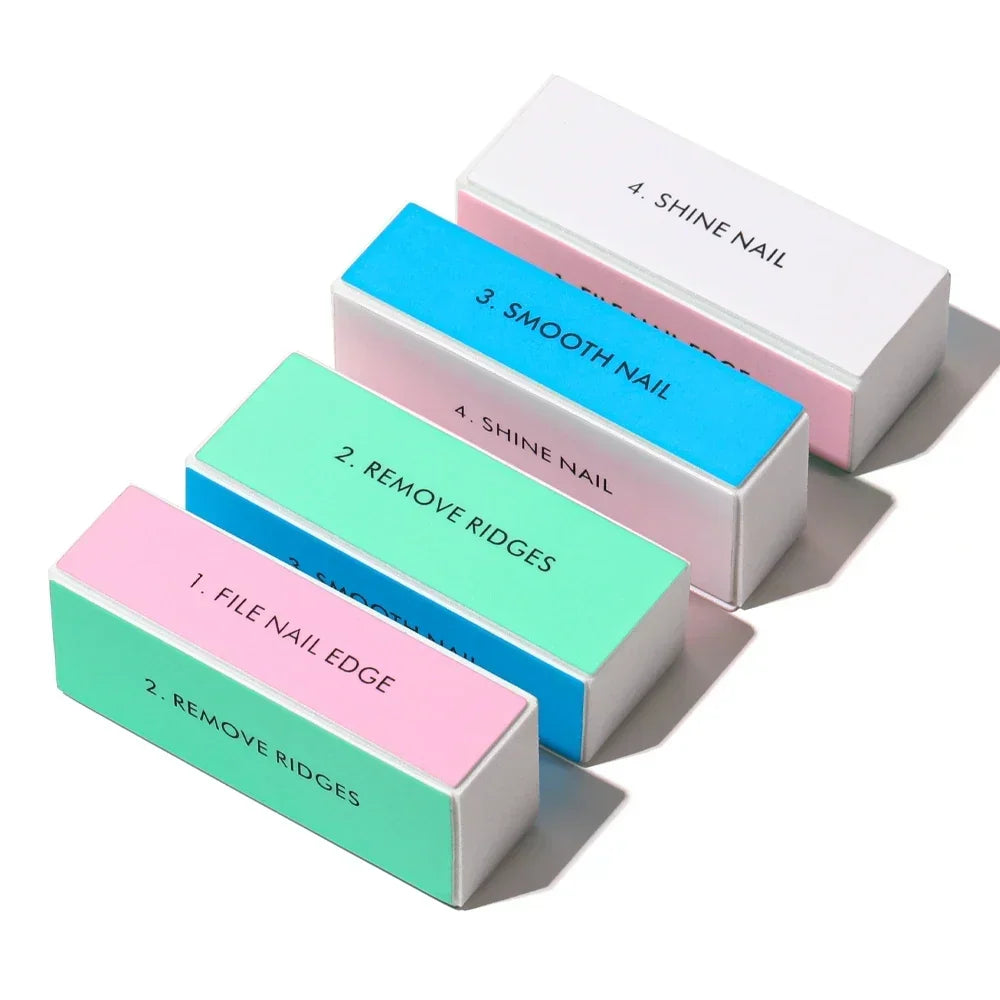 4-Sided Nail Buffing Block for Manicure & Pedicure