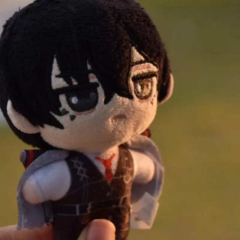 10cm Anime Limbus Company Cotton Plush Doll Ishmael Dante Faust Don Quixote Palm Christmas Gifts Desktop Decoration Trendy Toys