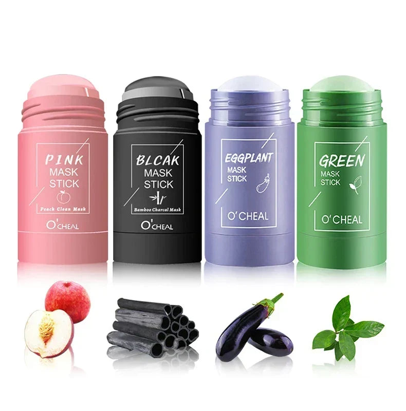 Solid Green Tea & Honey Moisturizing Facial Mask Stick
