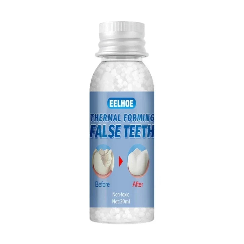 Resin 10ml/20ml/30ml Temporary Tooth Repair Teeth Gaps False Teeth Solid Glue Denture Adhesive Teeth Whitening-Tooth Beauty