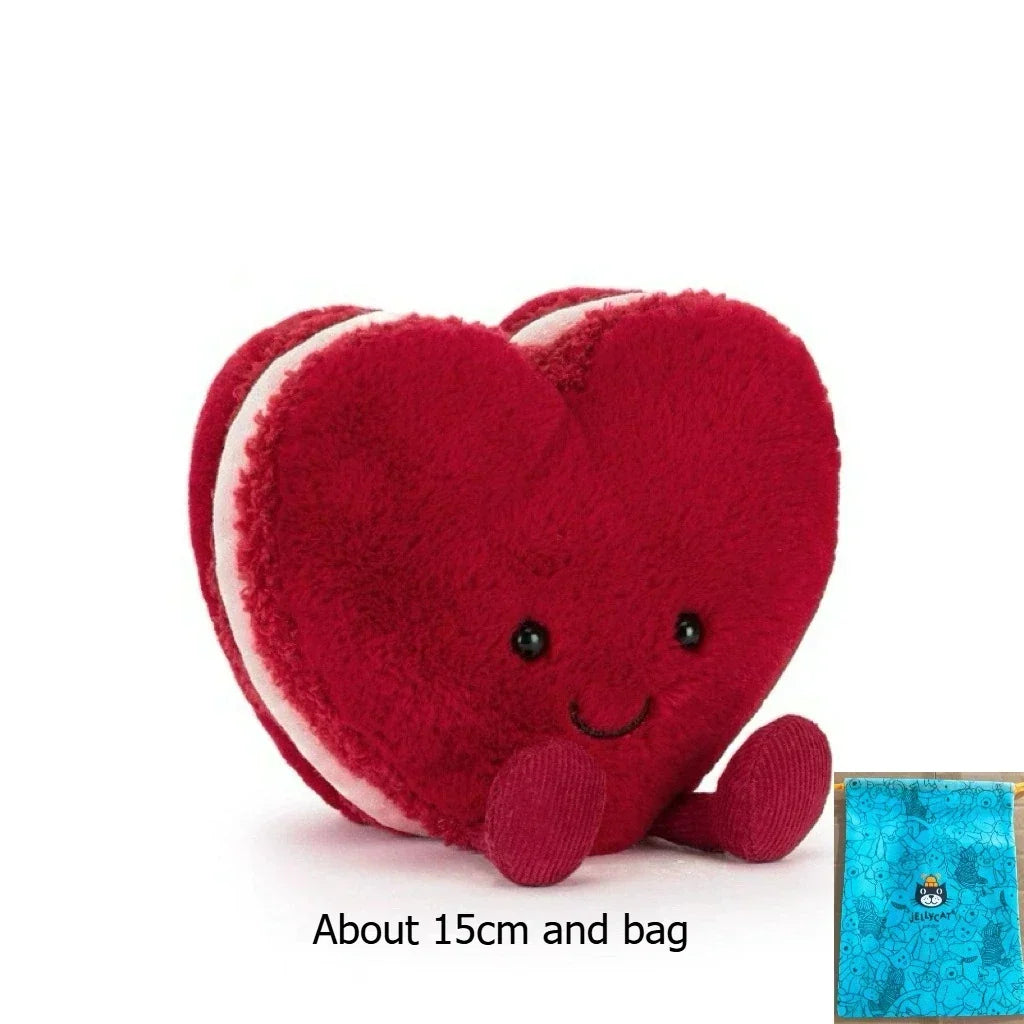 JC Valentine Day Series Timmy Turtle Macaron Rabbit Romantic Love Doll Hot Selling Plush Toy Accompanying You Every Day