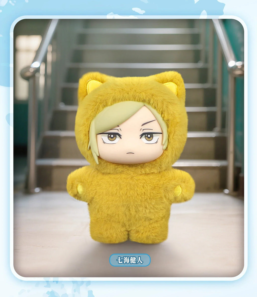 BANDAI Jujutsu Kaisen Battle V2 Cat Paradise Party Series Blind Box Cute Plush Doll Pendant Anime Periphery Surprise Gift