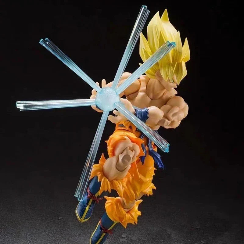 Shf Dragon Ball Z Son Goku Legendary Action Figure PVC Movable Collection Anime 17cm Super Saiyan Kakarotto Figurine Model Toys
