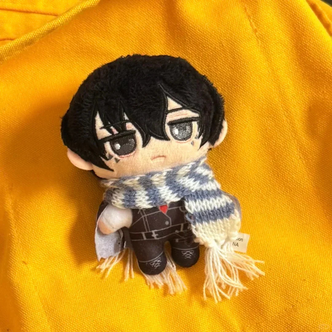 10cm Anime Limbus Company Cotton Plush Doll Ishmael Dante Faust Don Quixote Palm Christmas Gifts Desktop Decoration Trendy Toys
