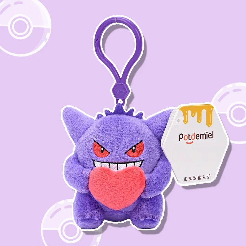 Pokemon Jigglypuff Plusle Minun Clefairy Togepi Mimikyu Kawaii Plush Stuffed Toy Keychain Backpack Pendant Keyring Birthday Gift