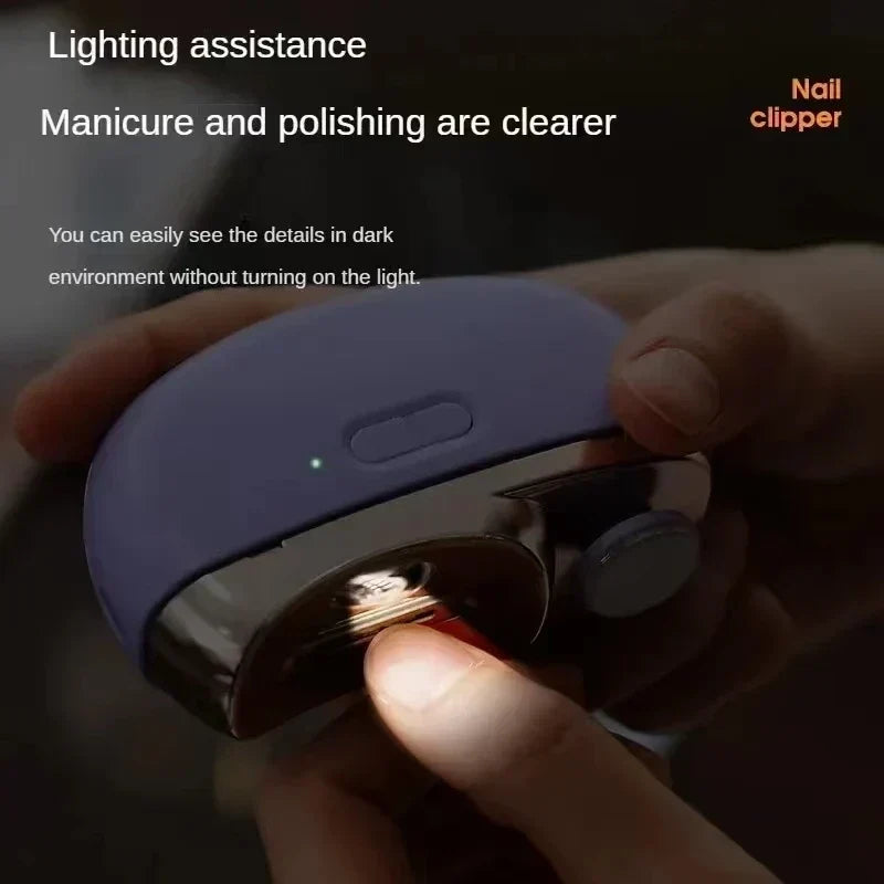 2-in-1 Automatic Electric Nail Clipper & Grinder