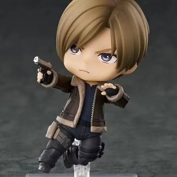 2026 New 10cm Resident Evil Anime Figure #2337 Biohazard Leon S.Kennedy Action Figures Pvc Adult Collection Model Doll Toys Gift
