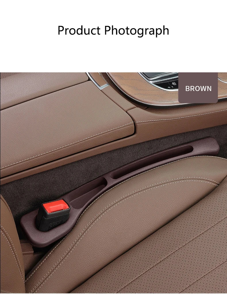 2Pcs Car Seat Gap Plug Strip 2025 Proof Seat Gap Storage Organizer Side Seam Car Gap Filler Leak Interior Decoration Universal