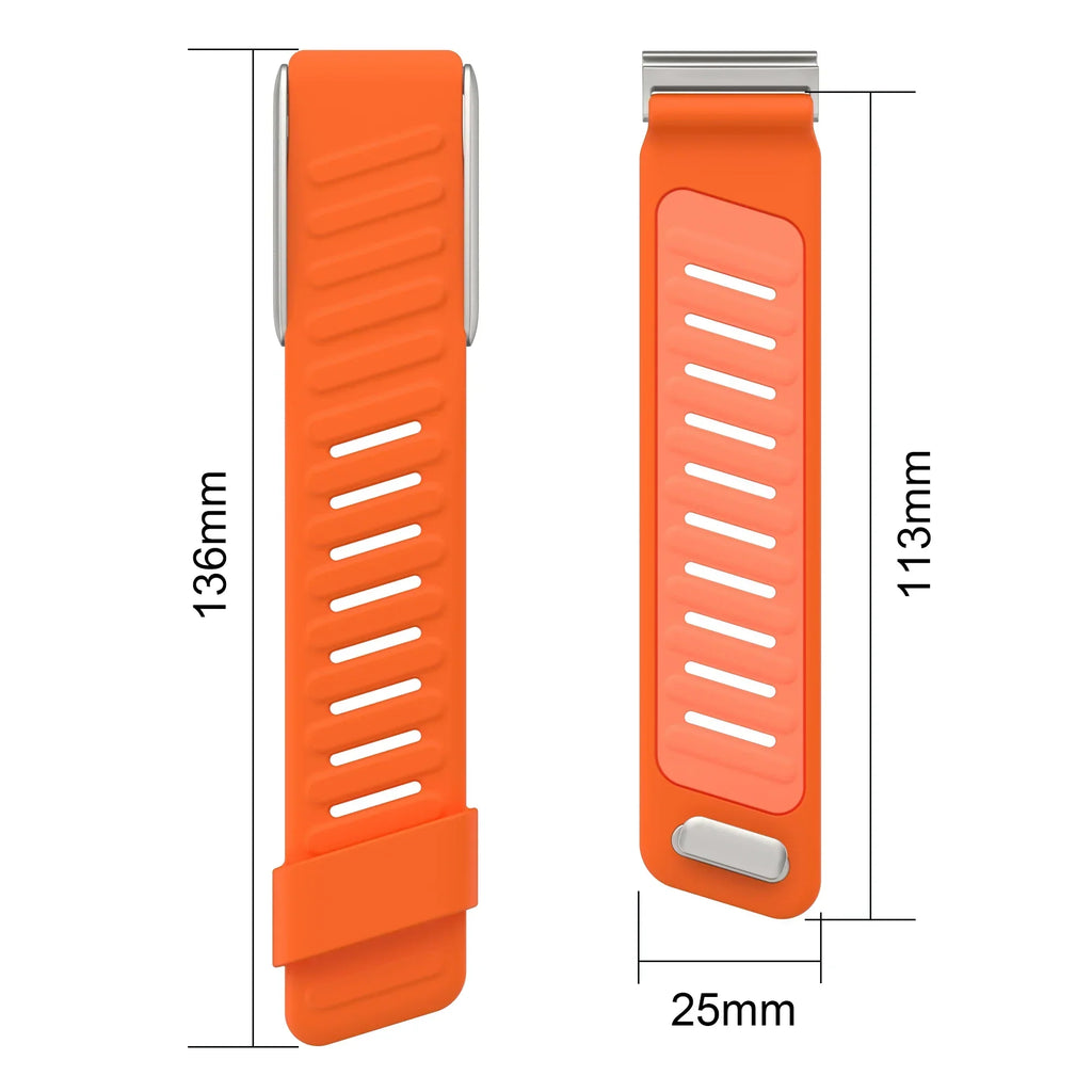 New WHOOP SportFlex Wrist Band Soft-Touch Silicone Waterproof and Sweatproof Adjustable Strap , 5.0 Compatible