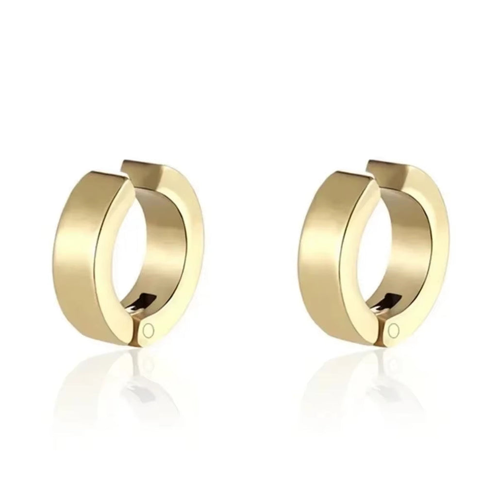 2-Piece Magnetic Clip-On Stud Earrings – Non-Piercing
