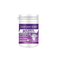 1/2pcs 9D White Purple Teeth Powder - Deep Cleaning & Polishing with Baking Soda, Refreshing Breath, Portable Travel-Friendly Formula, Brightens Smile in 7 Days, for Men & Women