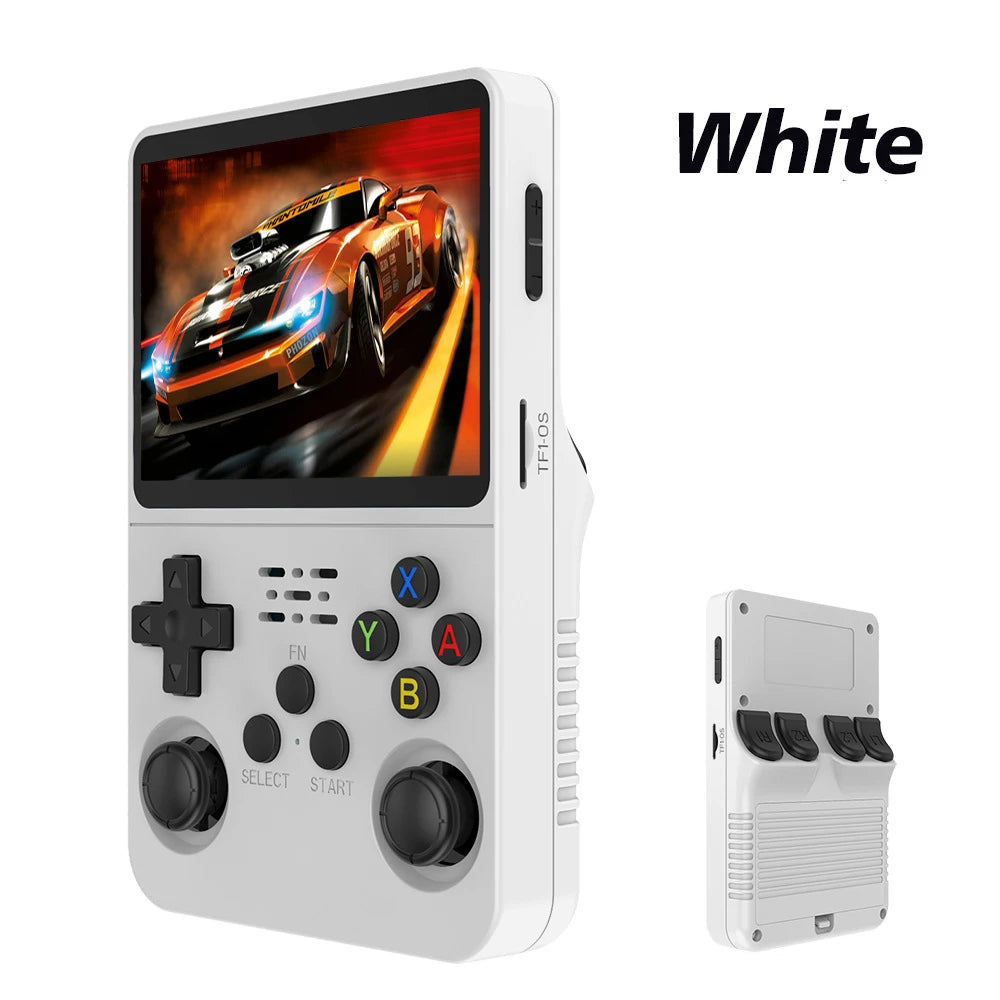 R36S Retro Handheld Video Game Console Linux System 3.5-Inch IPS Screen Portable Handheld Video Player 64GB 15000 Games