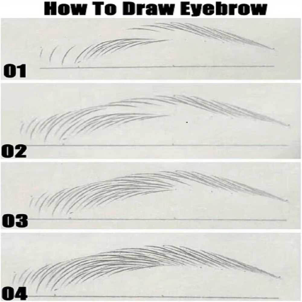 Ultra-Fine Waterproof Liquid Eyebrow Makeup Pen