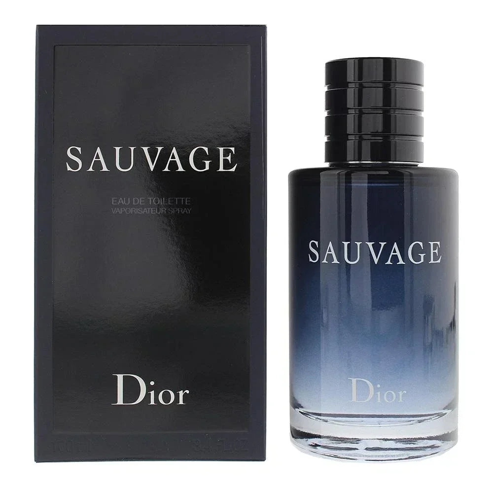 Dior Sauvage Eau de Toilette 3.4 oz Spray by Dior | 70% Off + Extra 5% | Free USA Delivery
