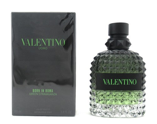 Valentino Uomo Born In Roma Green Stravaganza 3.4 oz. EDT Spray for Men New