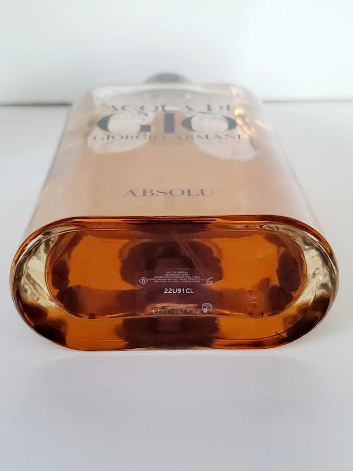 Giorgio Armani Acqua Di Gio Absolu 6.7oz Men's Eau de Parfum Original